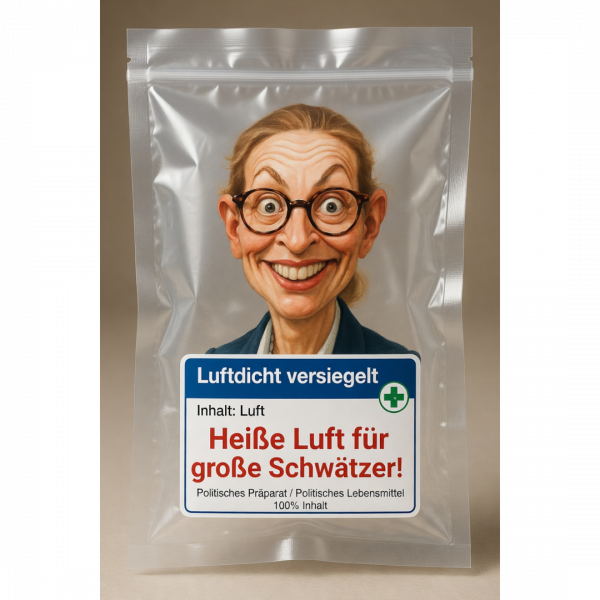 Packung heiße Luft