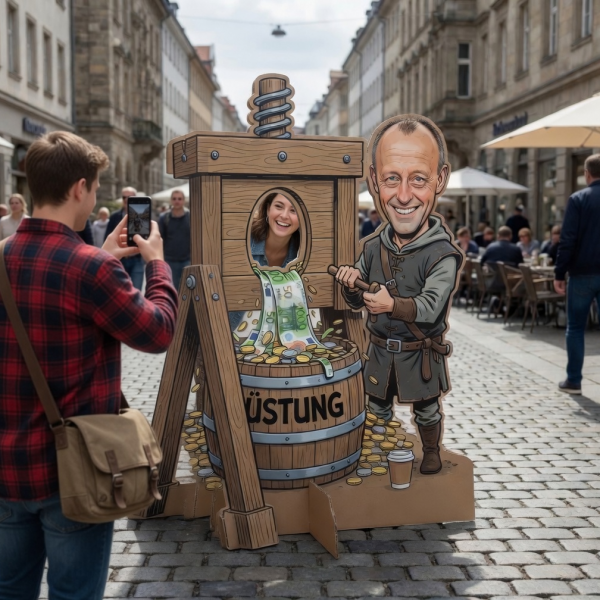 Pappaufsteller – Selfiestand / Starfoto